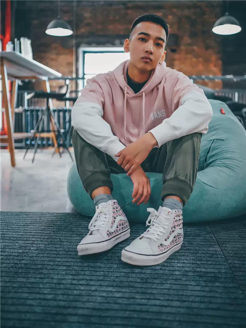 vans朋克熊猫,vans黑红熊猫