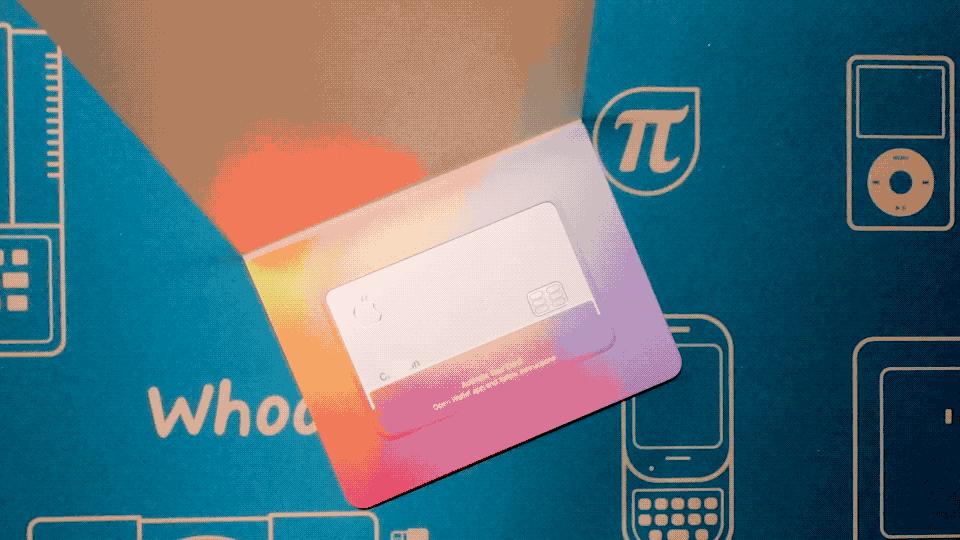 applecard开箱体验视频,苹果超炫新品applecard