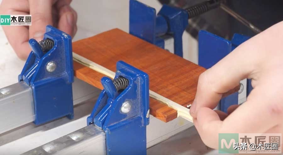 木工爱好者制作的产品,手工木梳diy工具