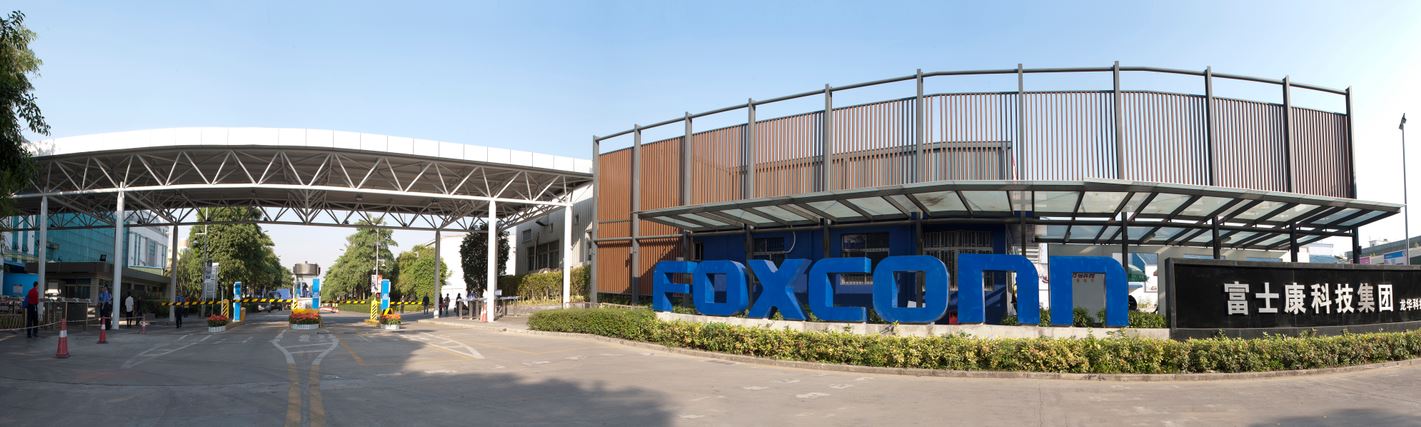 富士康各厂区风景,富士康厂实拍