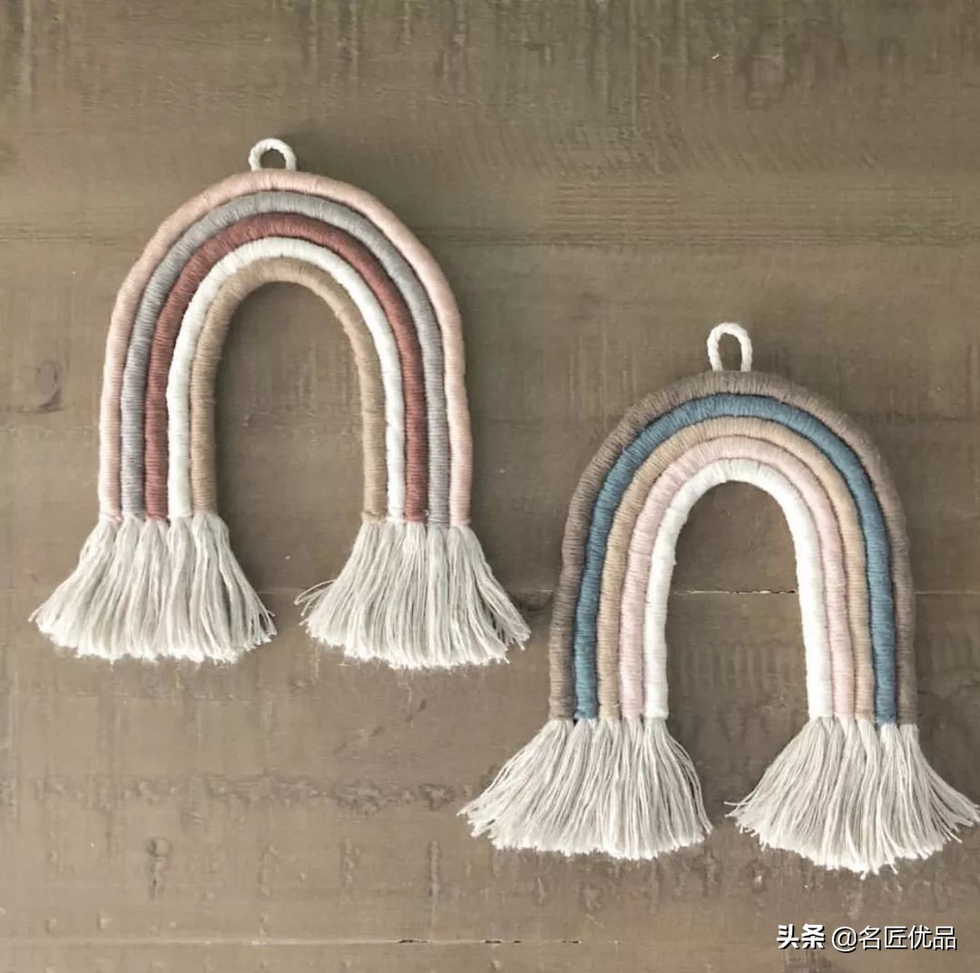 自己在家做家用装饰,diy手工挂毯教程