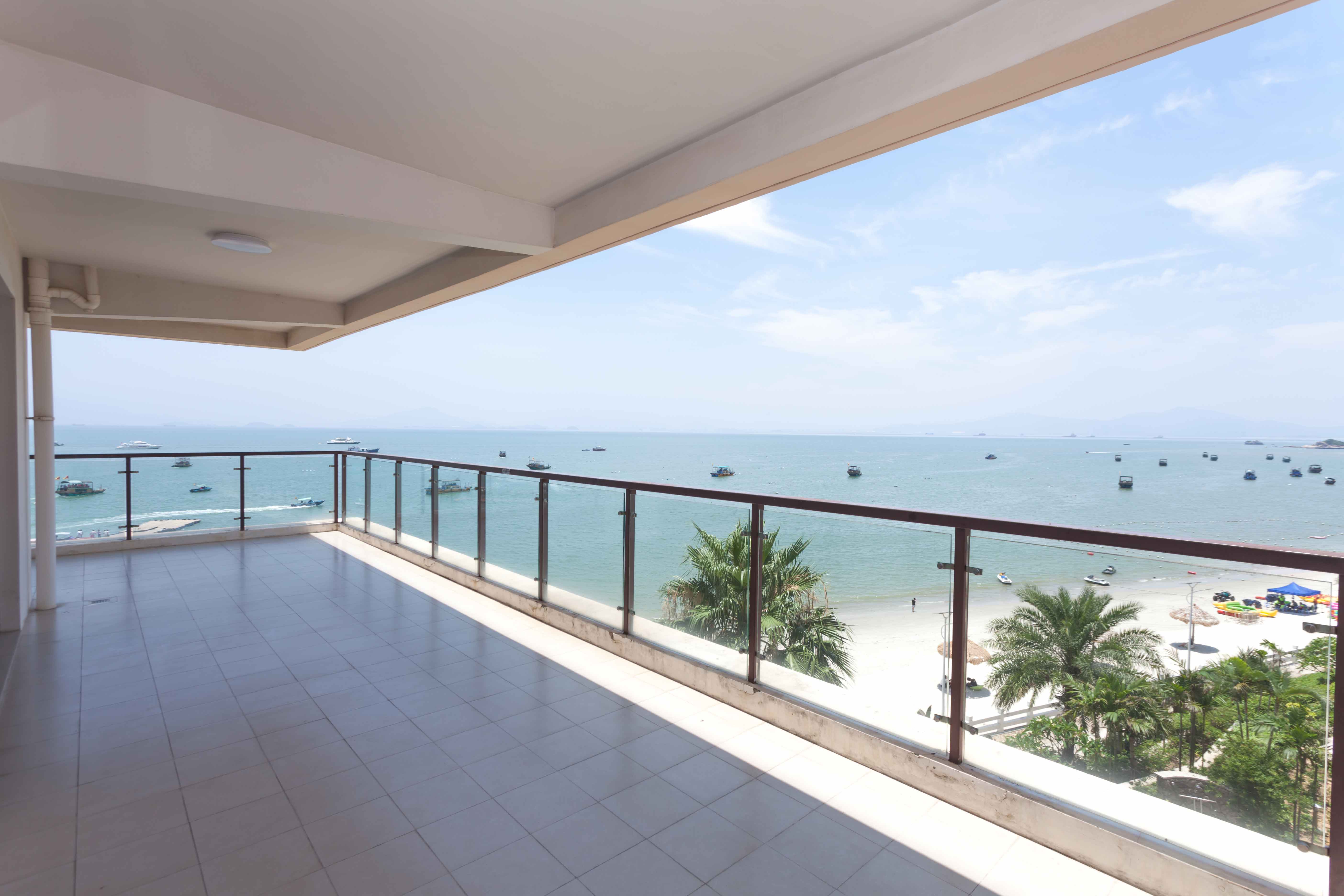 惠州沙滩度假,无边海景泳池