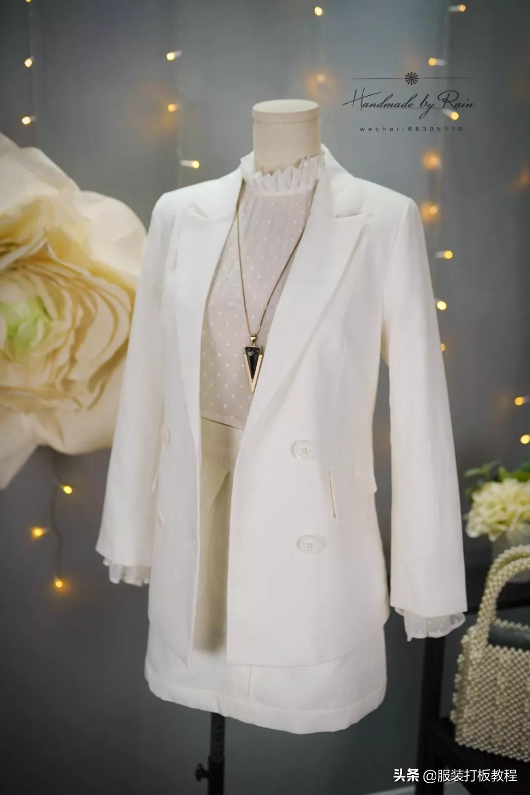 蕾丝半高领网纱打底衫制作,蕾丝高领拼接打底衫制作教程