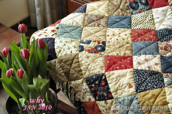 简单的拼布被子的做法,20款漂亮的拼布被子教程