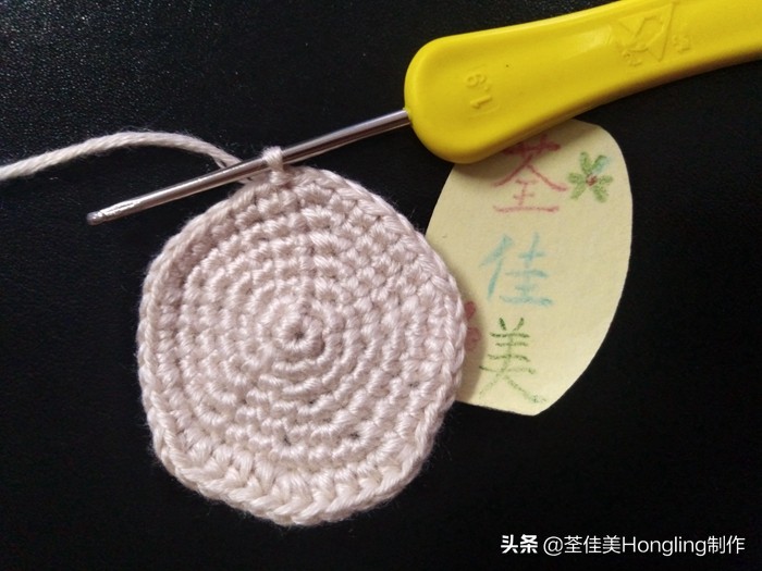 马蹄莲花的钩织教程,马蹄莲宽叶子的钩织教程