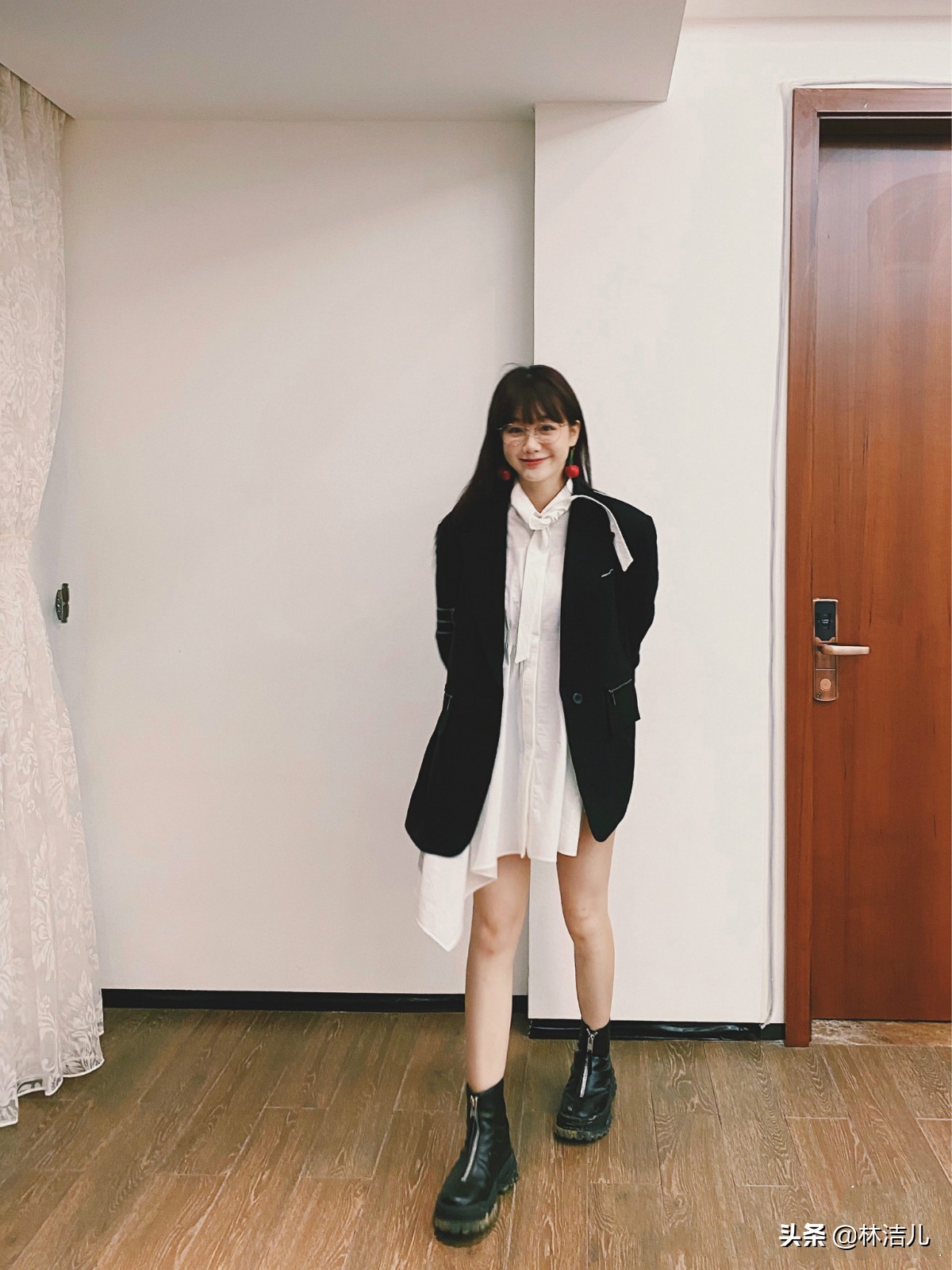 徐梦洁同款韩系发带,徐梦洁韩系少女