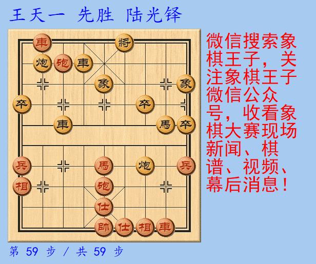 王天一最经典象棋对局 (象棋大师评价王天一和郑惟桐)