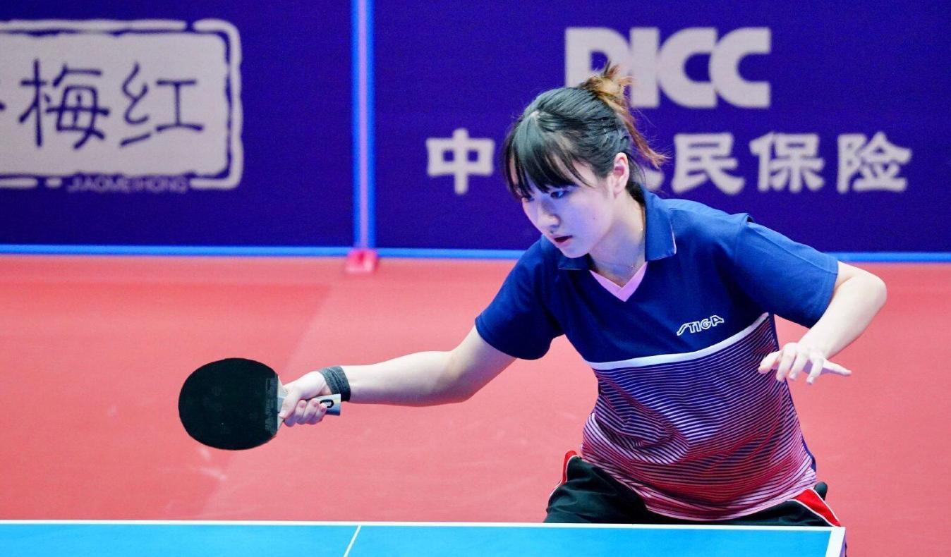 国乒第一美女陈梦图片,国乒新排名女乒一姐垫底