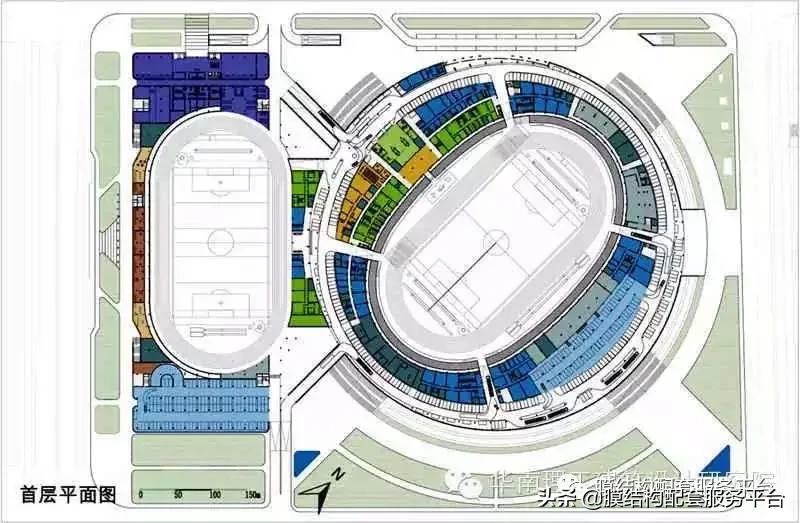 深圳宝安体育中心体育场,宝安体育馆和宝安体育场