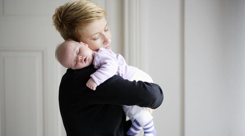 安全抱姿,婴儿的安全抱姿