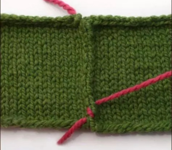 上下针无缝缝合怎么缝,手工缝合对缝技巧