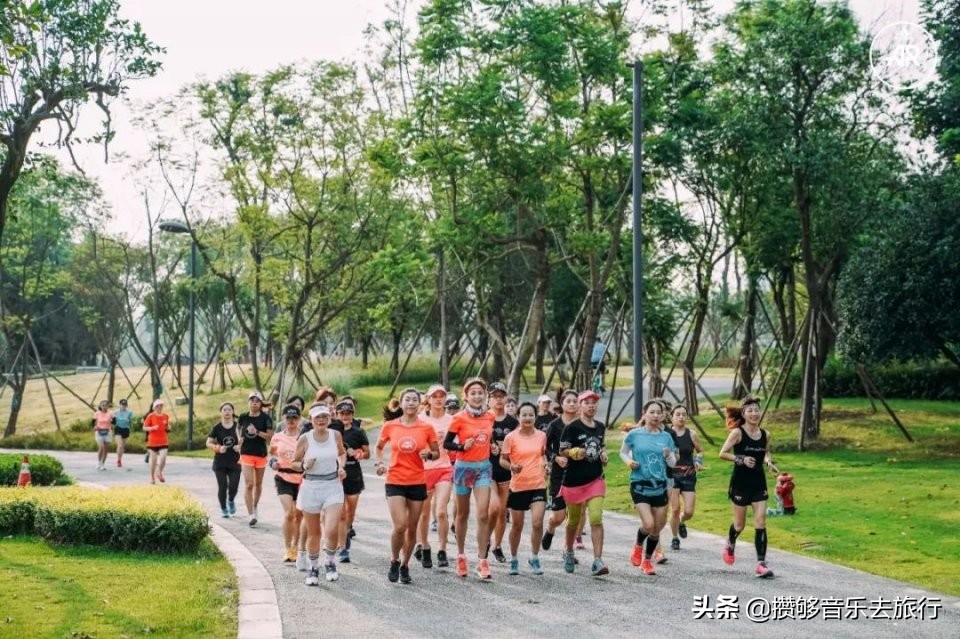 成都散步绿道有多好,逛绿道看风景