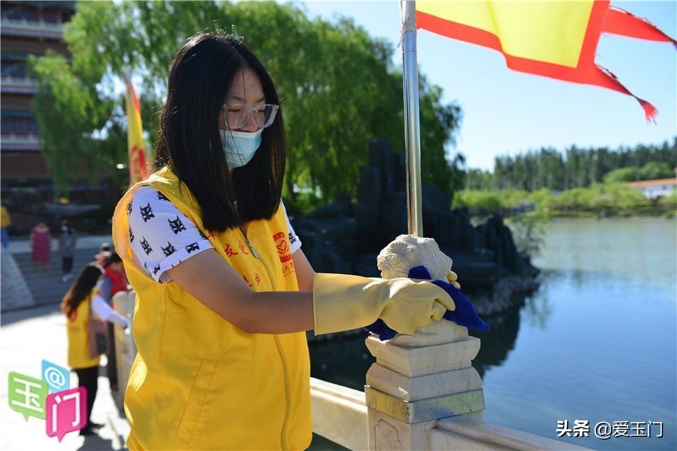 共建美丽家园文明实践活动照片,玉门市新时代文明实践队