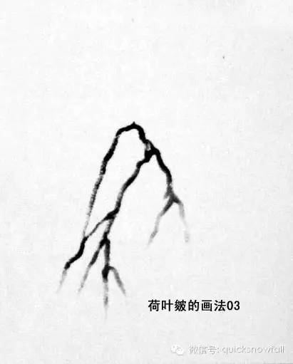 北派山水画山石画法,山水画技法山石的基本画法解析