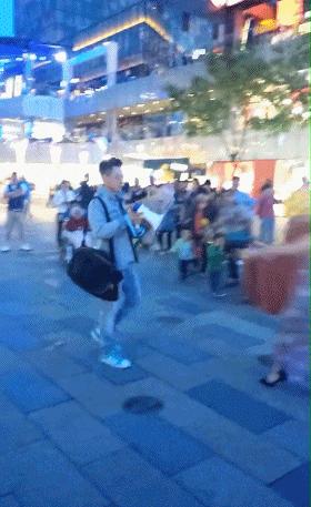 搞笑gif段子你家狗真会玩啊,狗子剃毛恶搞