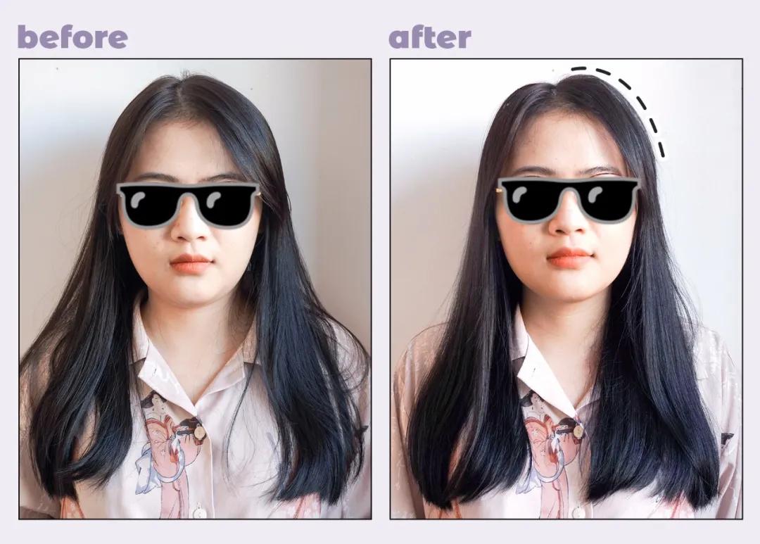 鞠婧祎的头发怎么变那么厚的,鞠婧祎贴头皮中分