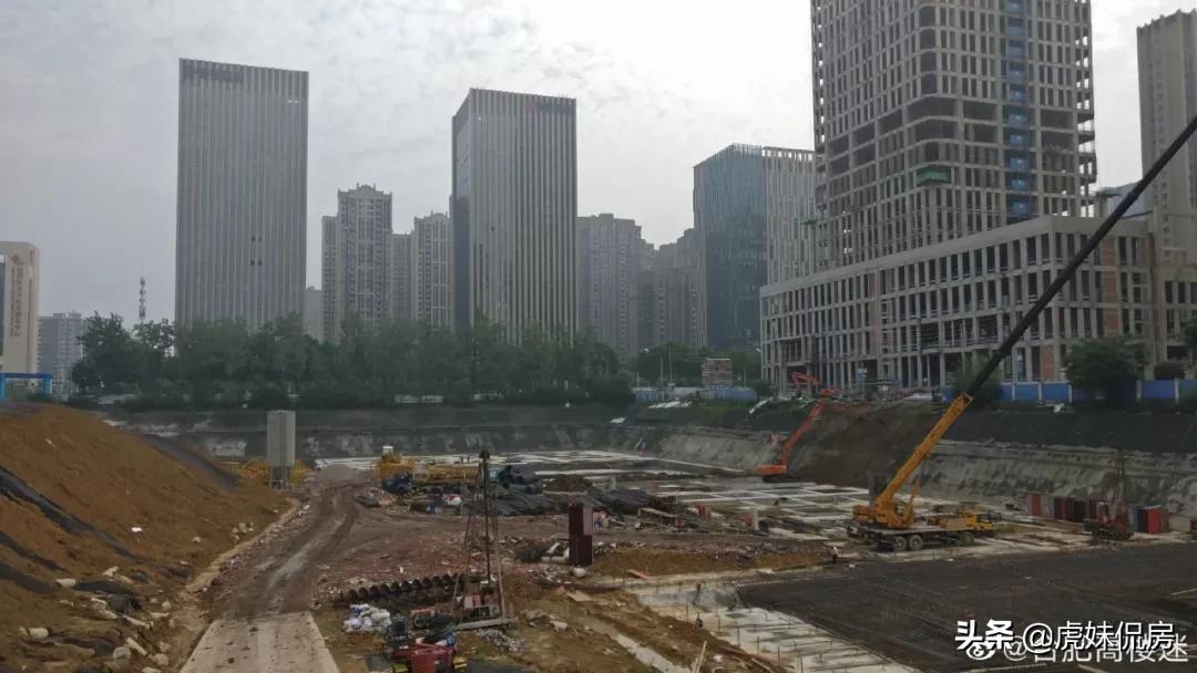 合肥滨湖新区天赋广场,合肥天赋国际广场最新进展