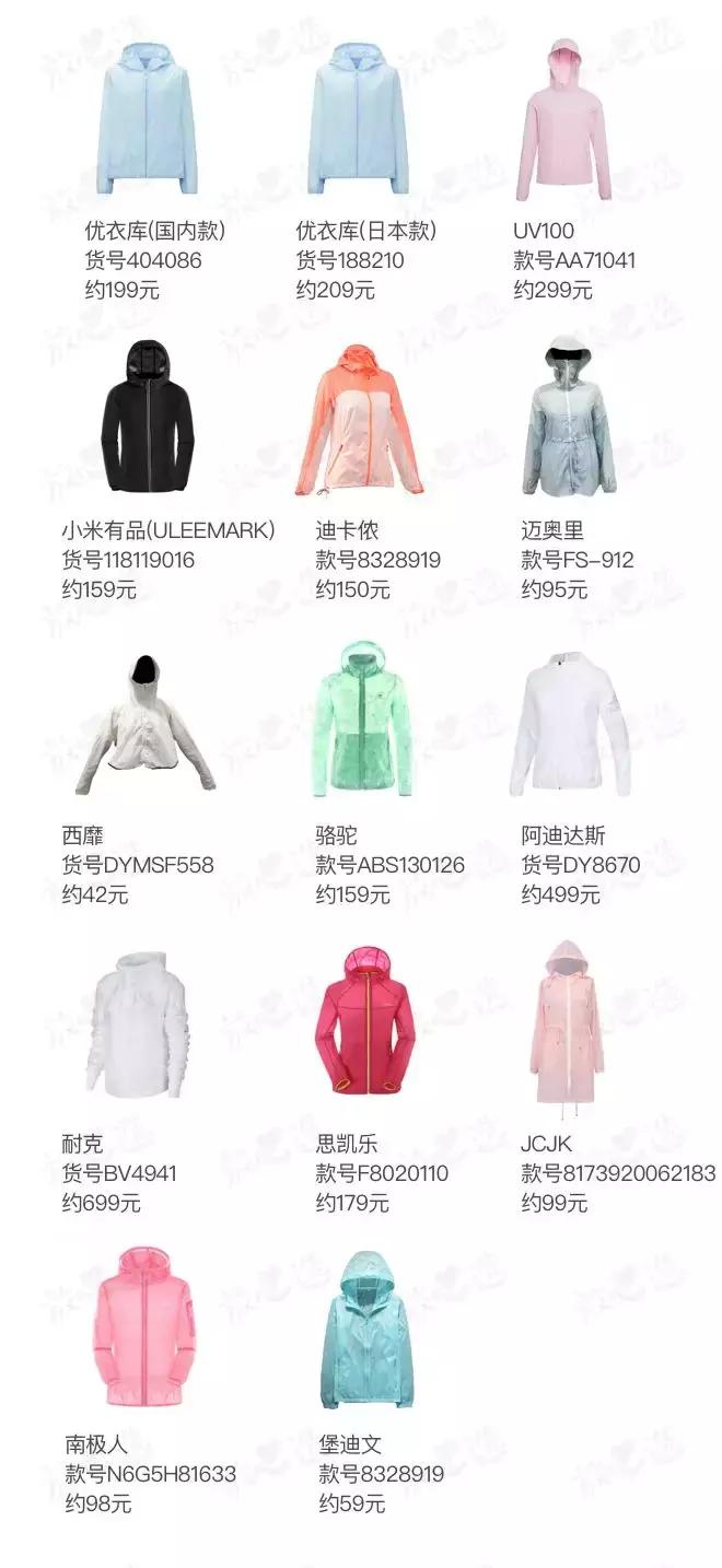 防晒衣测评不带帽,防晒衣耐克李宁阿迪