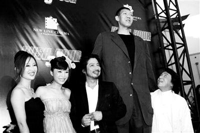 孙明明成龙合作电影片段,孙明明长多高