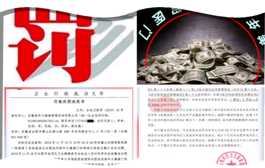 安徽美年大健康违规坐实：30000元罚款恐难有效威慑