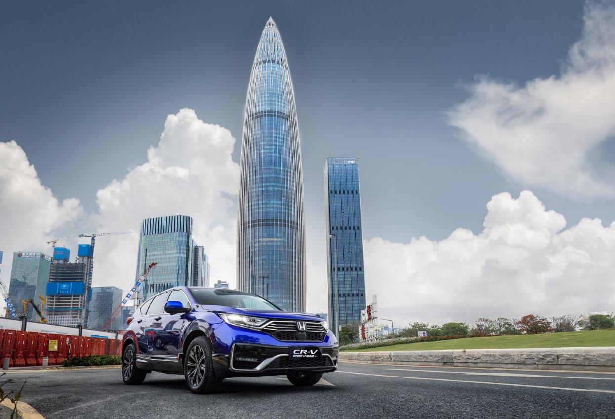 cr-v锐混动实测油耗,试驾crv油耗1.5t