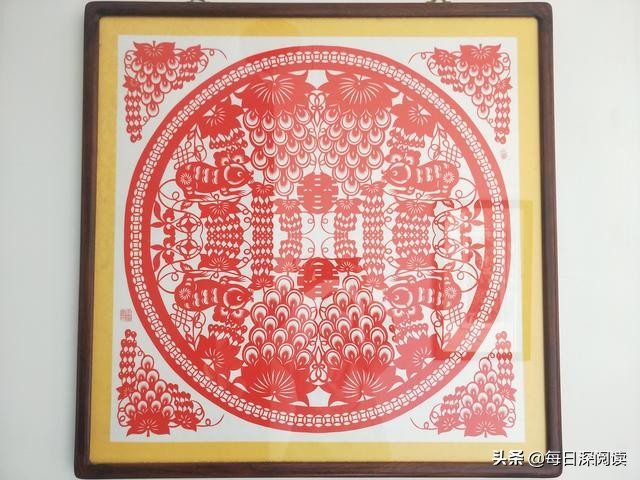 爱情亘古流长，生命繁衍不息丨解读民间盘合剪纸表达的歌颂与赞美