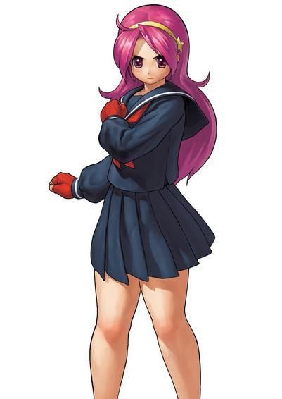 拳皇97ol麻宫雅典娜被黑晶控制,拳皇中的麻宫雅典娜图片大全