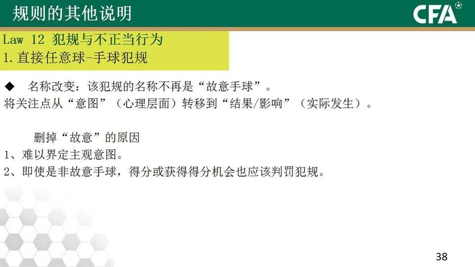 「中国足协」IFAB2020/21竞赛规则条款解读（内附动图案例）