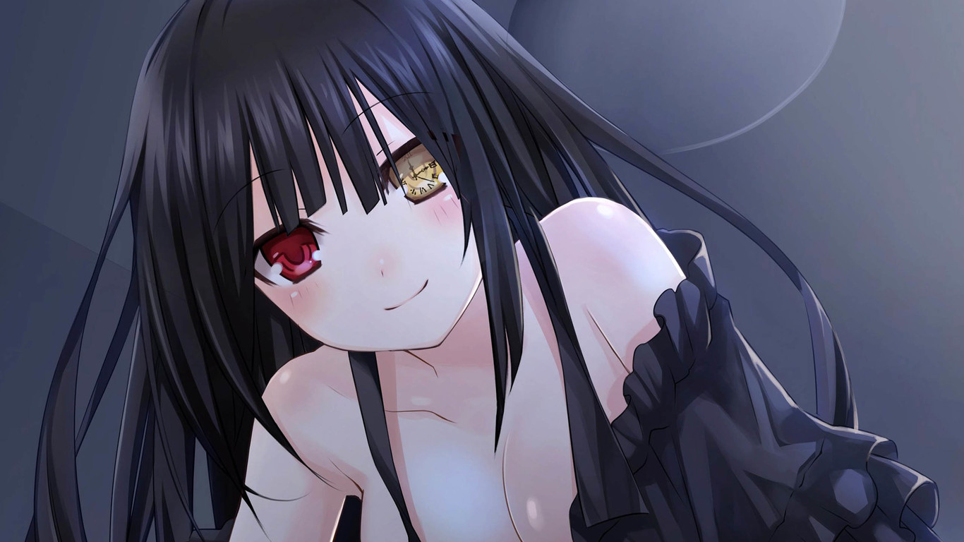 时崎狂三动漫美图壁纸,约会大作战狂三高清壁纸1080p