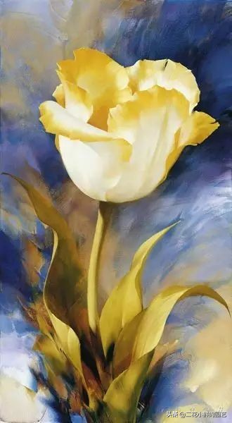 100种花卉绘画,100多张花卉线描手稿素材赶快收藏