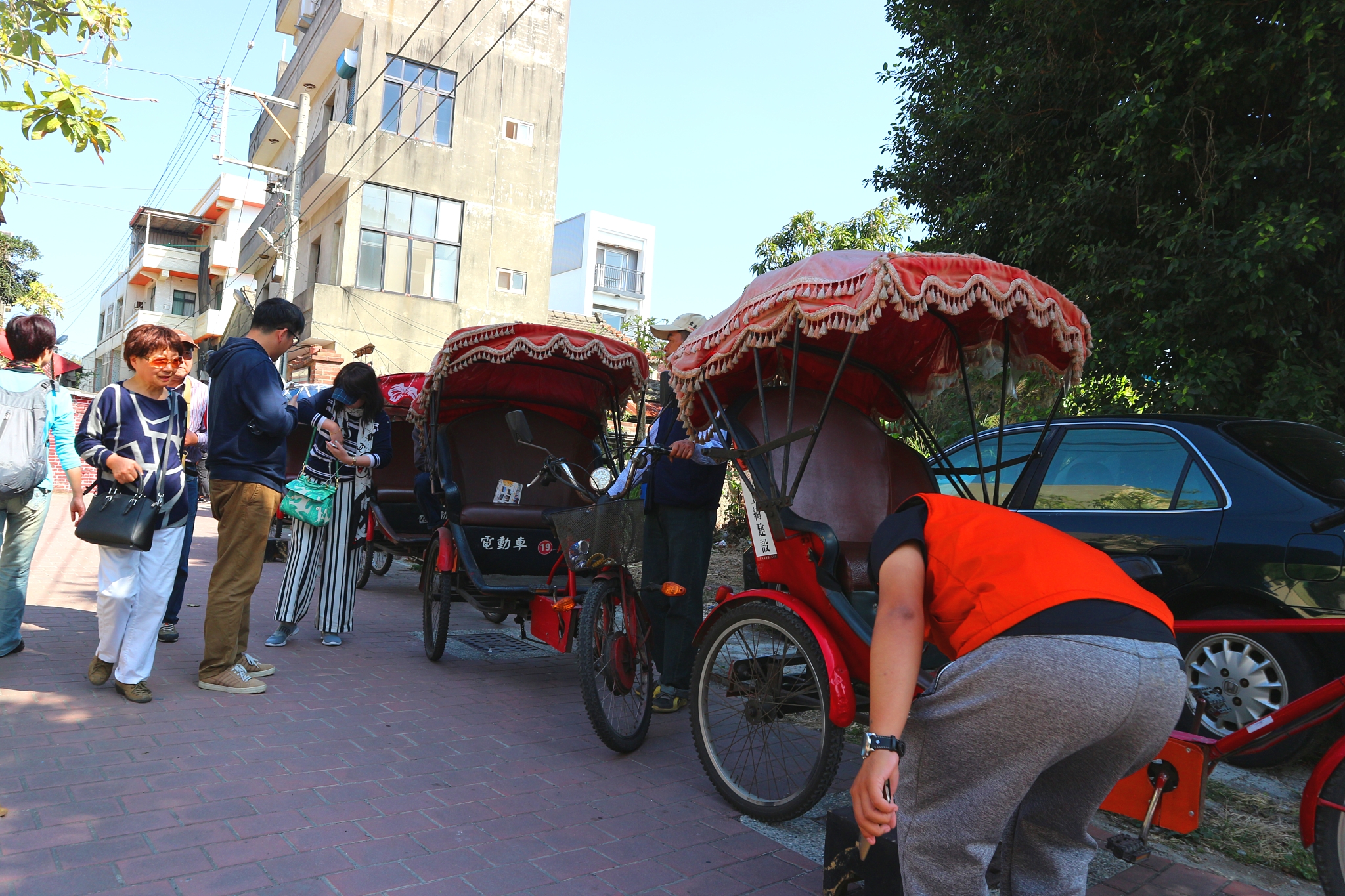 鹿港小镇小巷,摸乳巷
