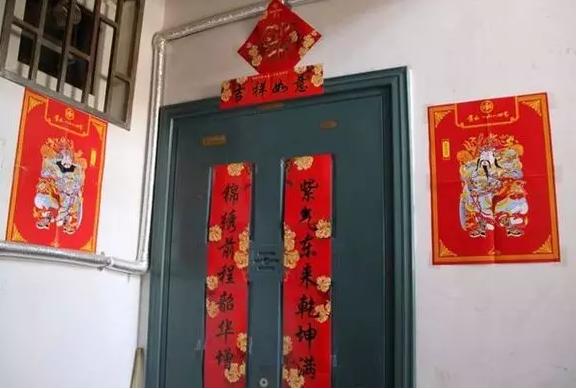 奇葩春联双面贴,奇葩春联的照片