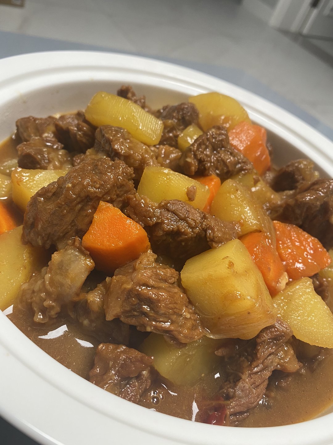 土豆炖牛肉需要炖多久,胡萝卜土豆炖牛肉做法