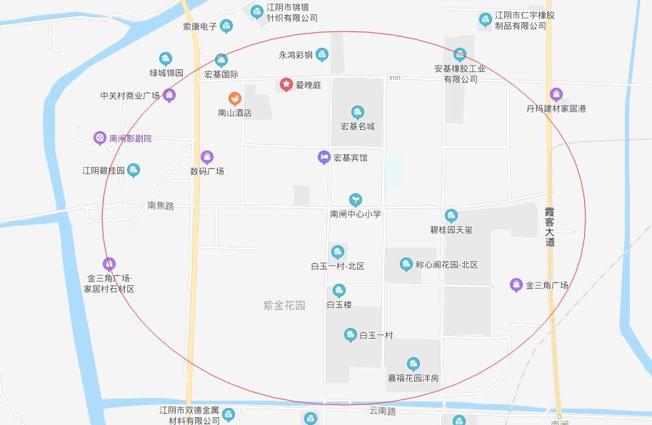 城市向南扩,江阴市南闸街道村规划一览表