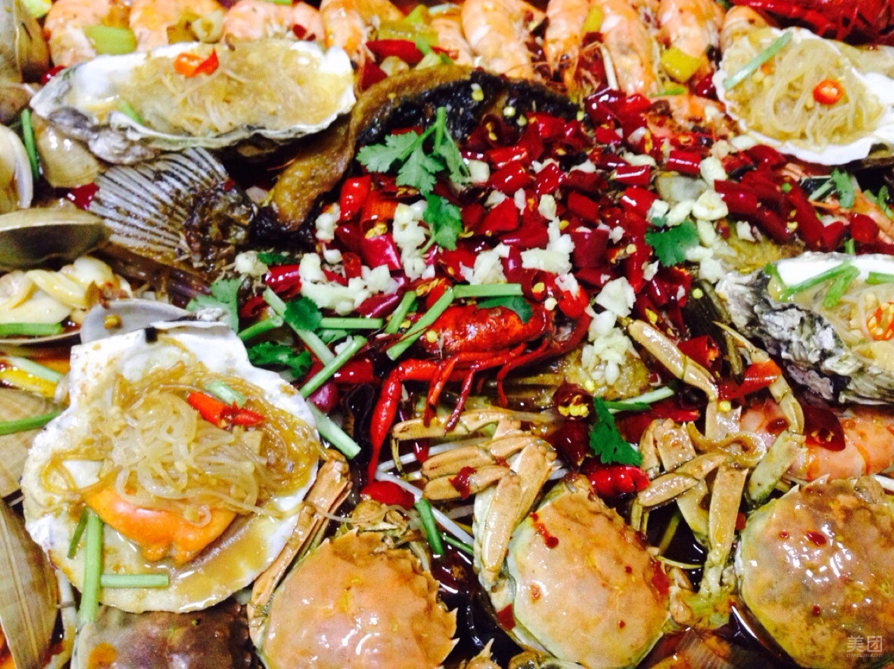 一锅海鲜大咖卖多少钱,一盘海鲜多少钱