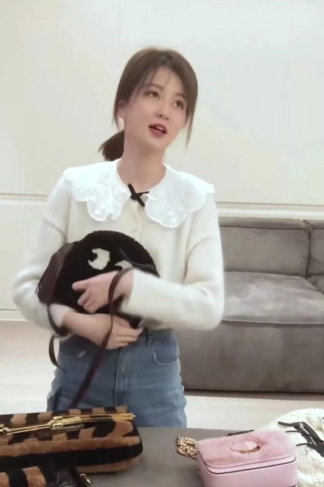 乔欣的包能装下什么,乔欣真的很有钱吗