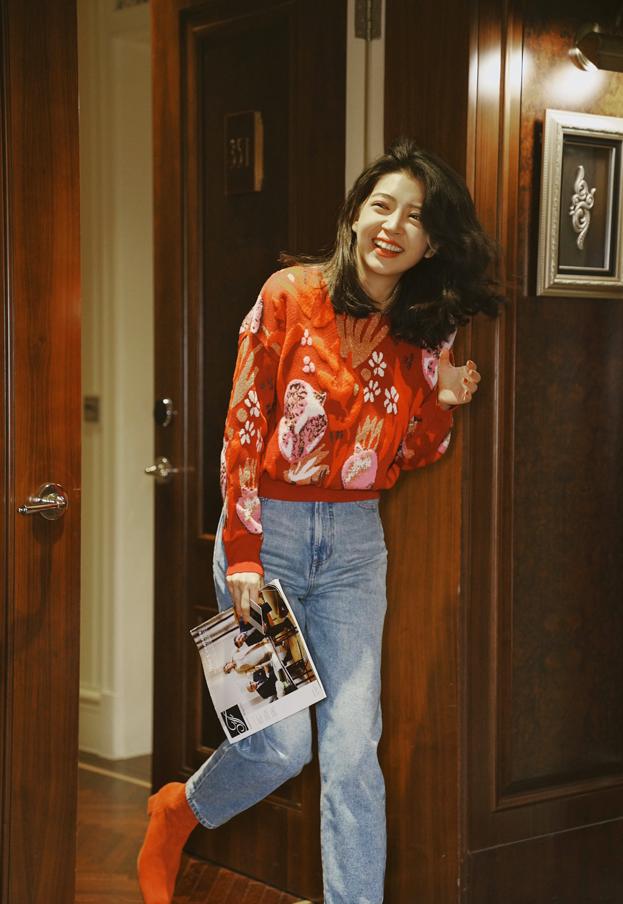 三木时尚博主穿搭图片近期,时髦博主三木穿搭指南