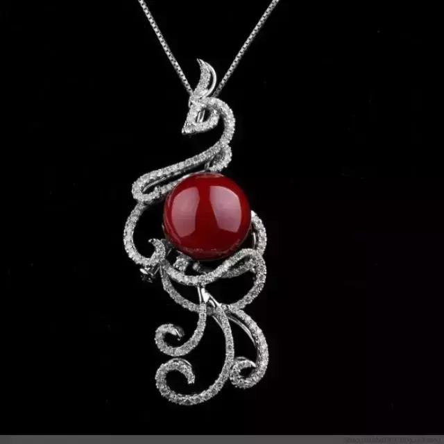 红珊瑚珠宝纯天然图片,红珊瑚珠宝配饰