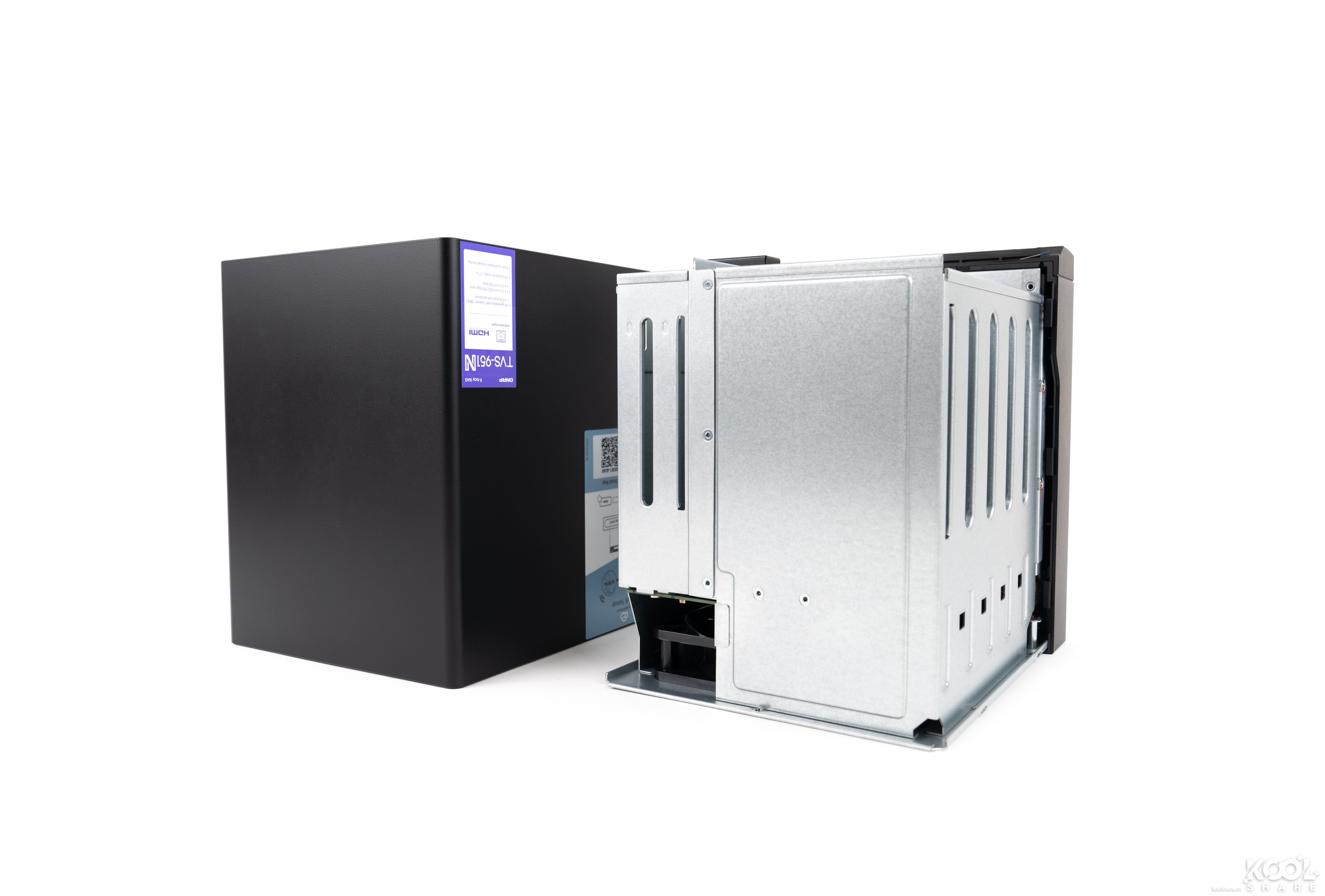 经济型9盘位NAS,QNAPTVS-951N开箱拆解评测