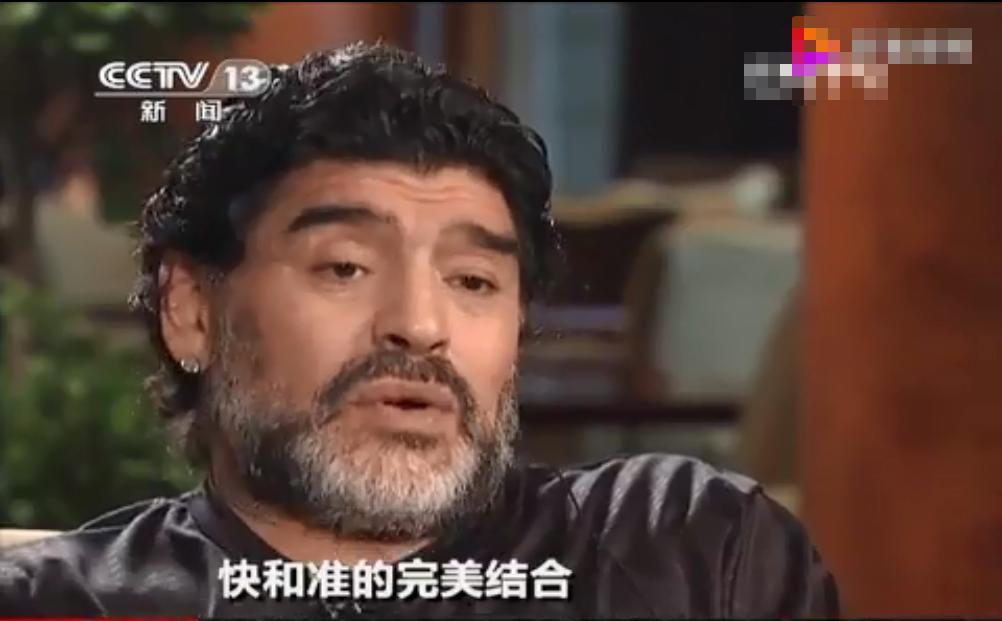 马拉多纳和中国,马拉多纳与世界球星的合影