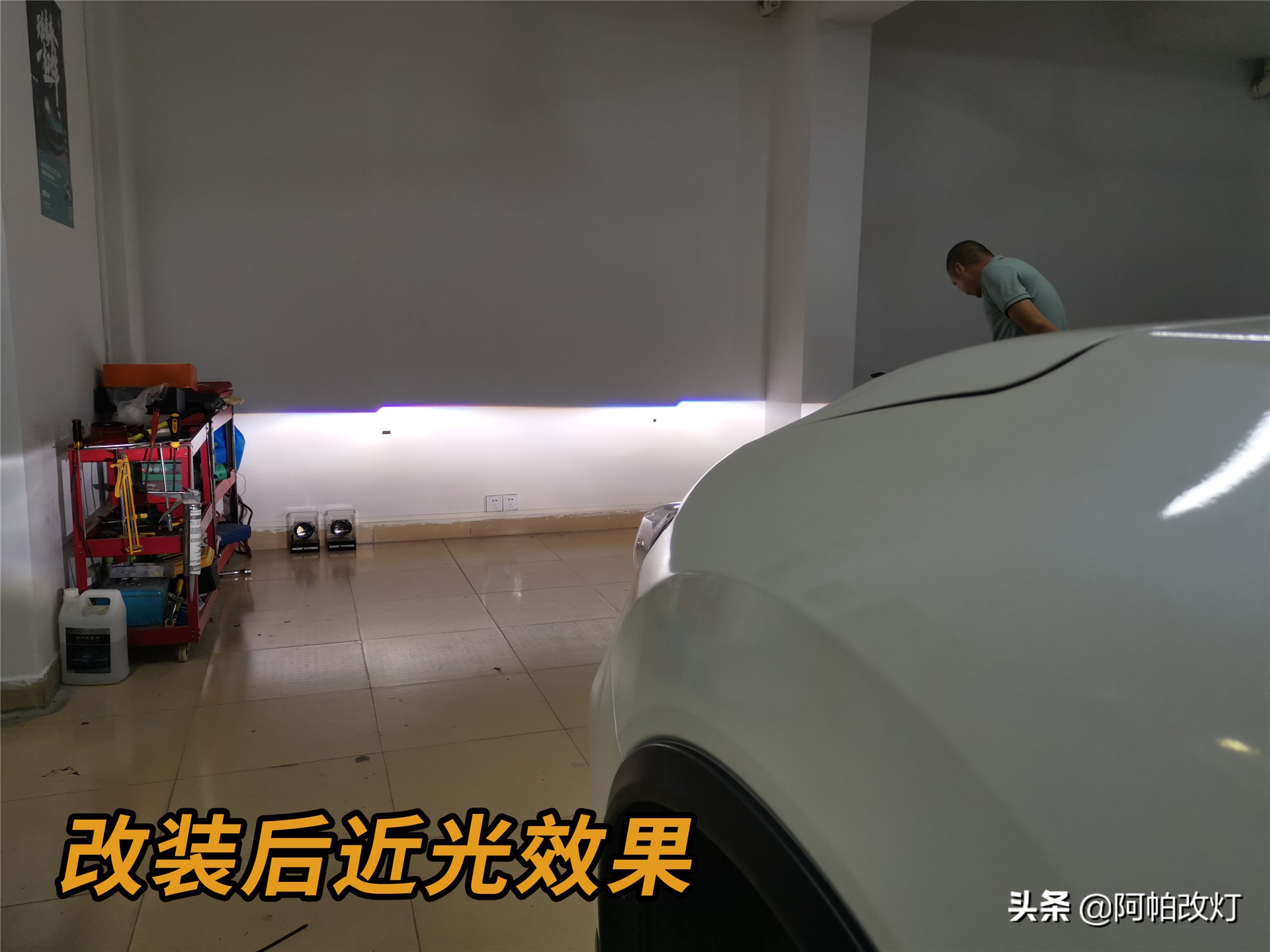 奇骏改氙气灯,奇骏改灯led双光透镜最佳方案