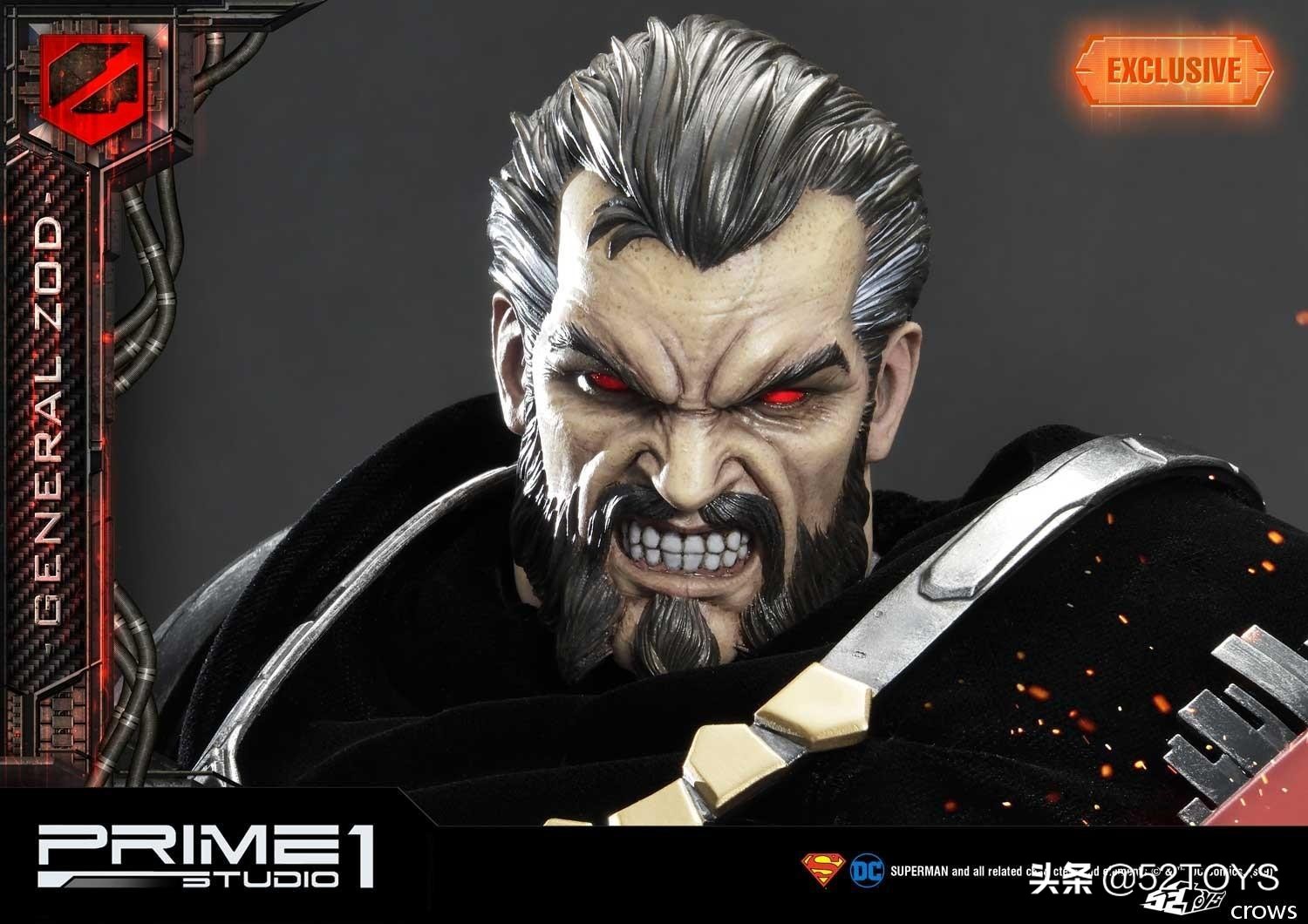 英雄还是暴君Prime1StudioDC佐德将军漫画版1/3雕像前瞻