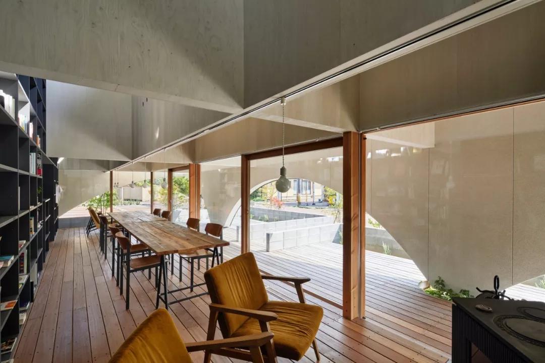 日本津波市牙科诊所,公园版的就诊环境