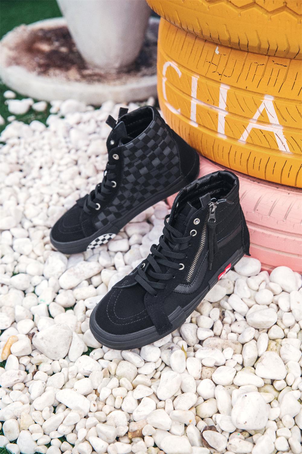 vans黑白解构与经典如何选,vansoldskool蓝色解构