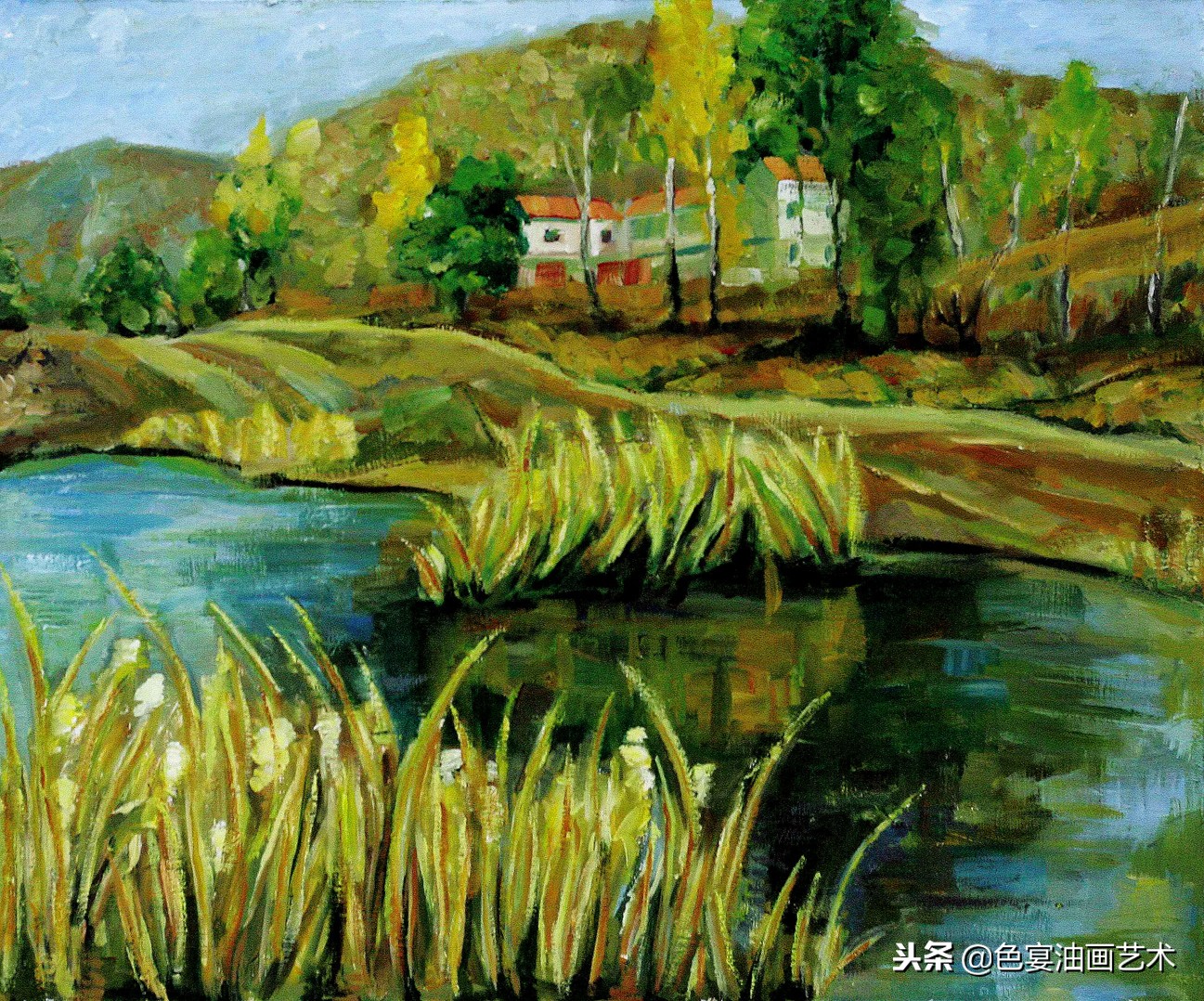 俄罗斯油画大师风景油画教程视频,油画大师油画风景创作教学视频