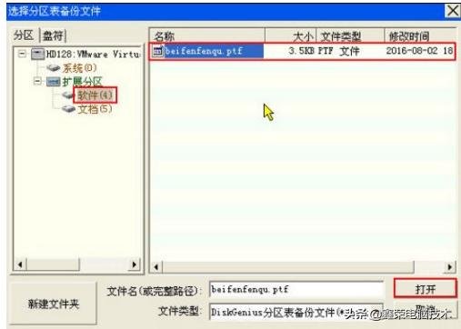 电脑硬盘分区表错误的解决办法