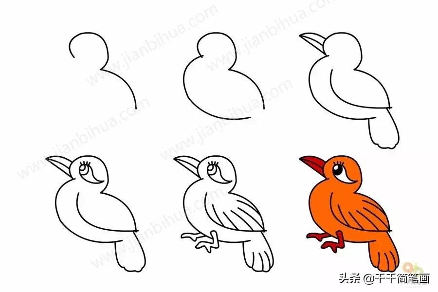 3-6岁儿童动物画入门教程,幼儿园动物画大全最简单