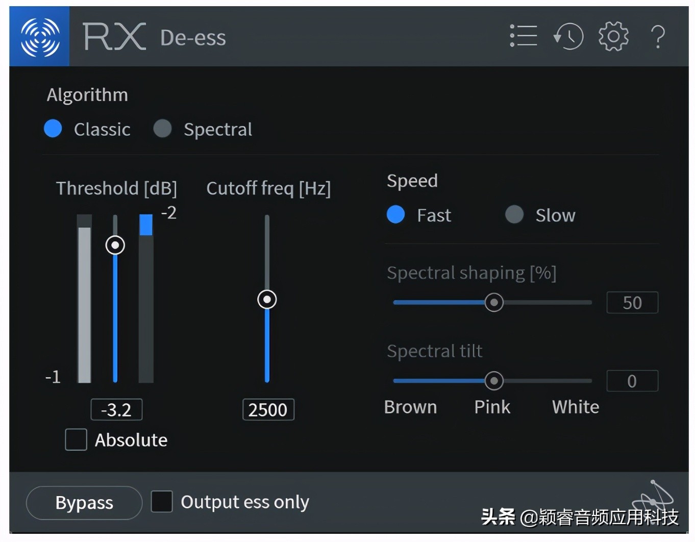 调音小程序怎么用,调音台去齿音