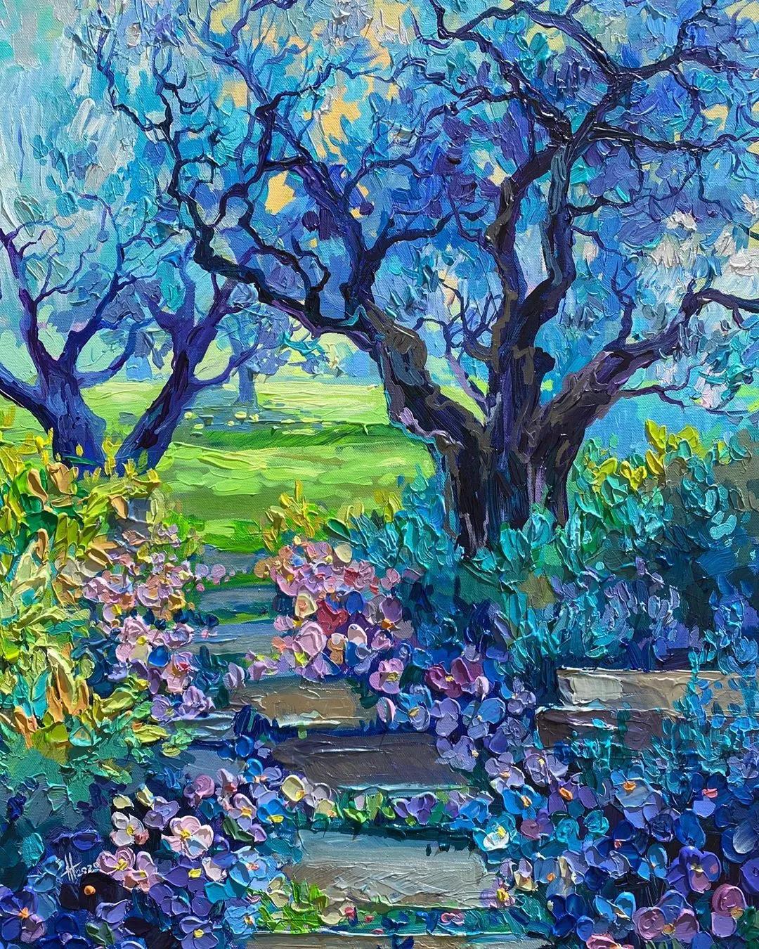 一千元颜料画画,画画颜料全套捡漏