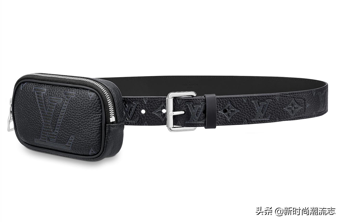 新男款lv包单肩斜挎包带按扣,lv2023早春男装包刺绣